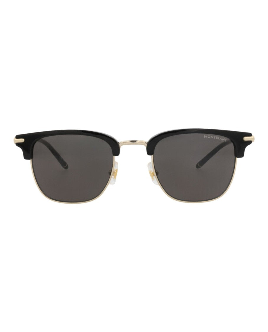 Montblanc Square-Frame Recycled Acetate Sunglasses
