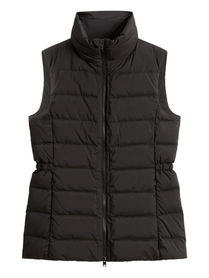 Woolrich Quilted Black Vest