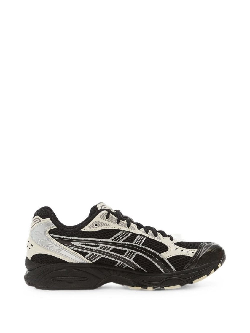 Asics Black Gel-Kayano Mesh Inserts Sporty Sneakers