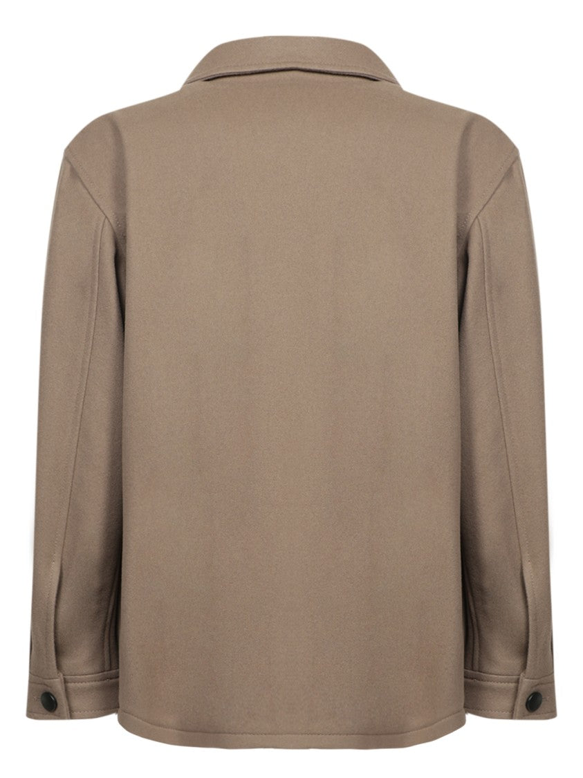 Tagliatore Utility Jacket With Classic Collar And Multiple Pockets
