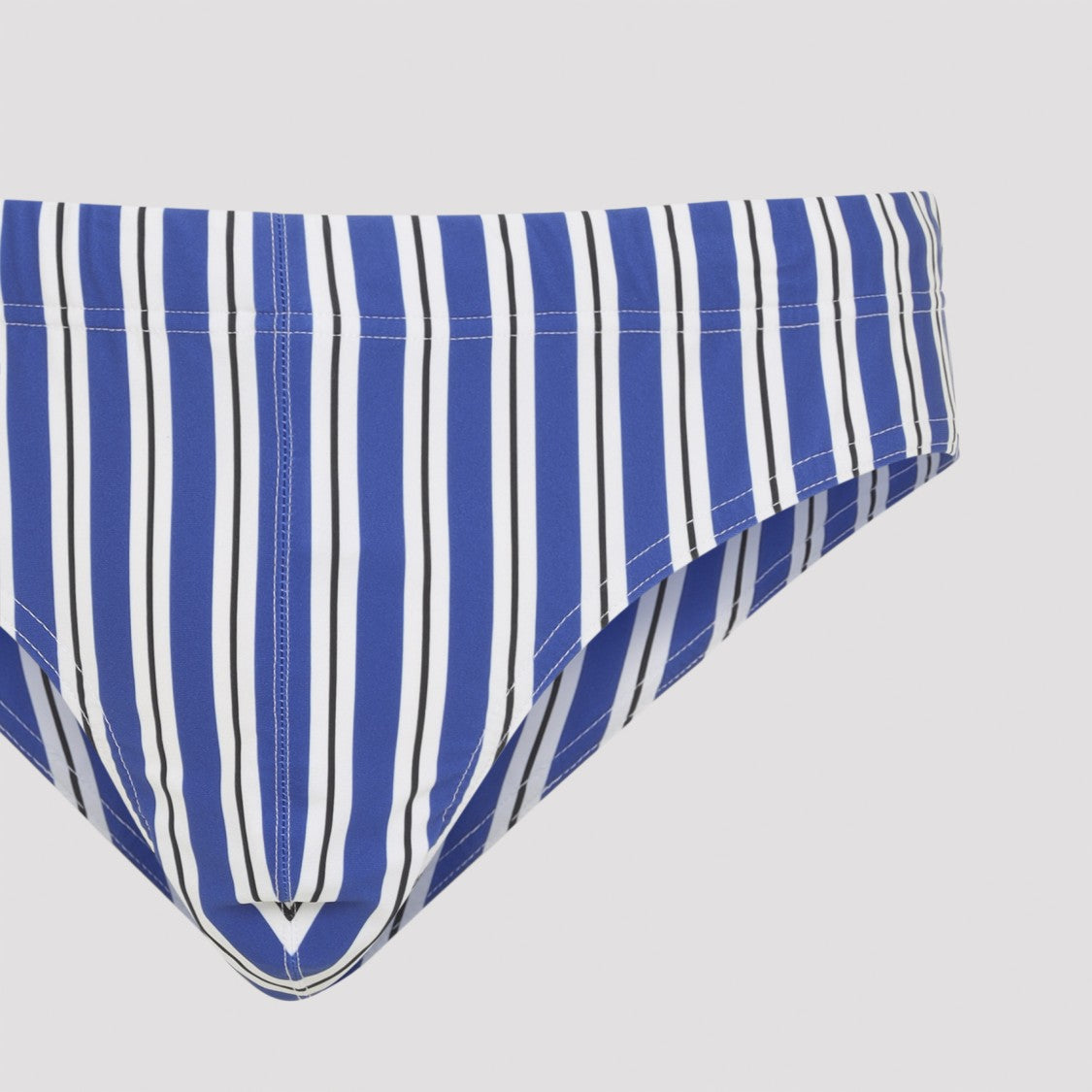 Tom Ford Vertical Striped Blue Swim Briefs