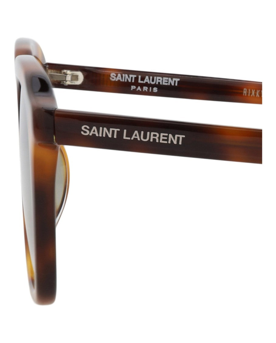 Saint Laurent Square-Frame Acetate Sunglasses With Tortoiseshell Pattern