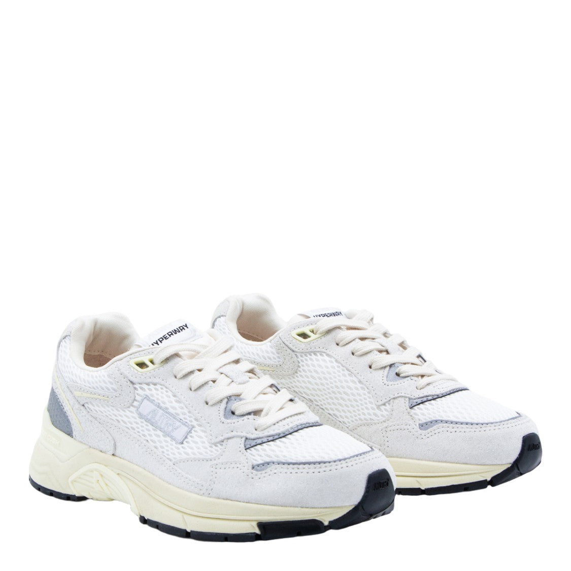 Autry Chunky Sneakers With Mesh And Suede Accents