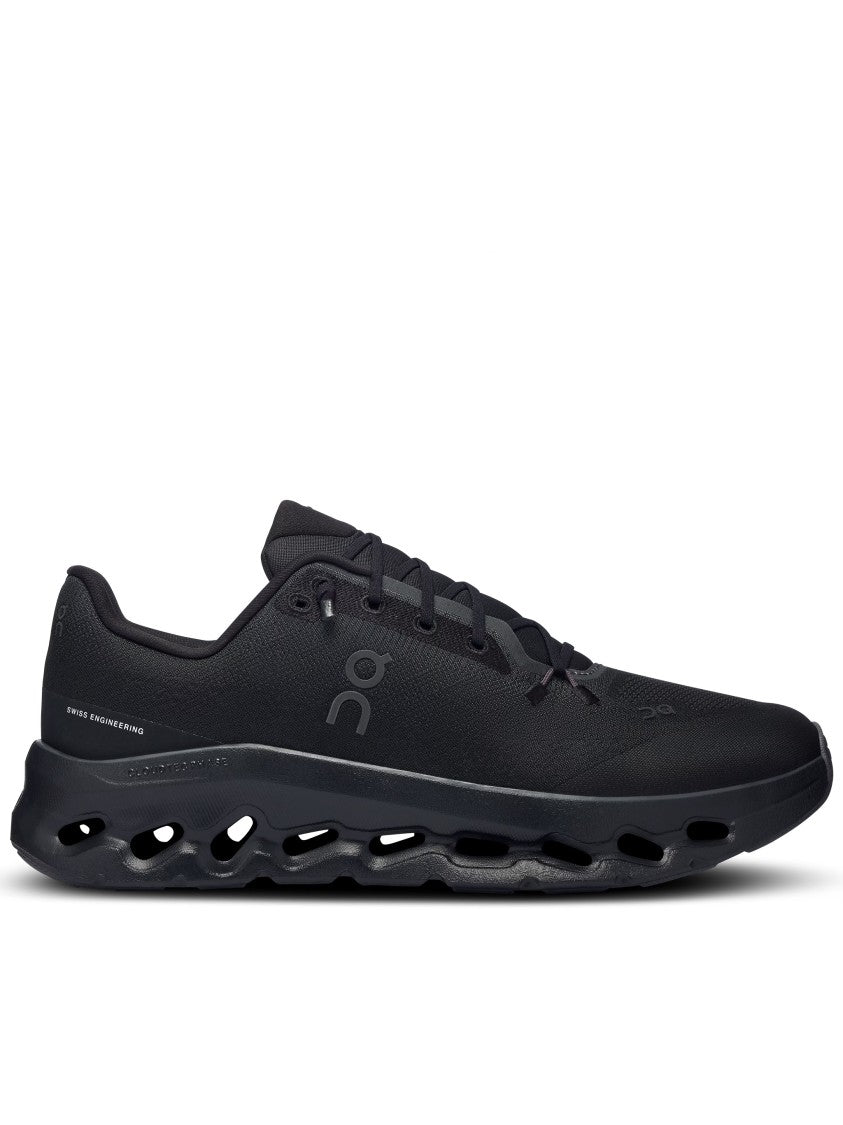 On Black Cloudtilt Seamless Upper Running Sneakers