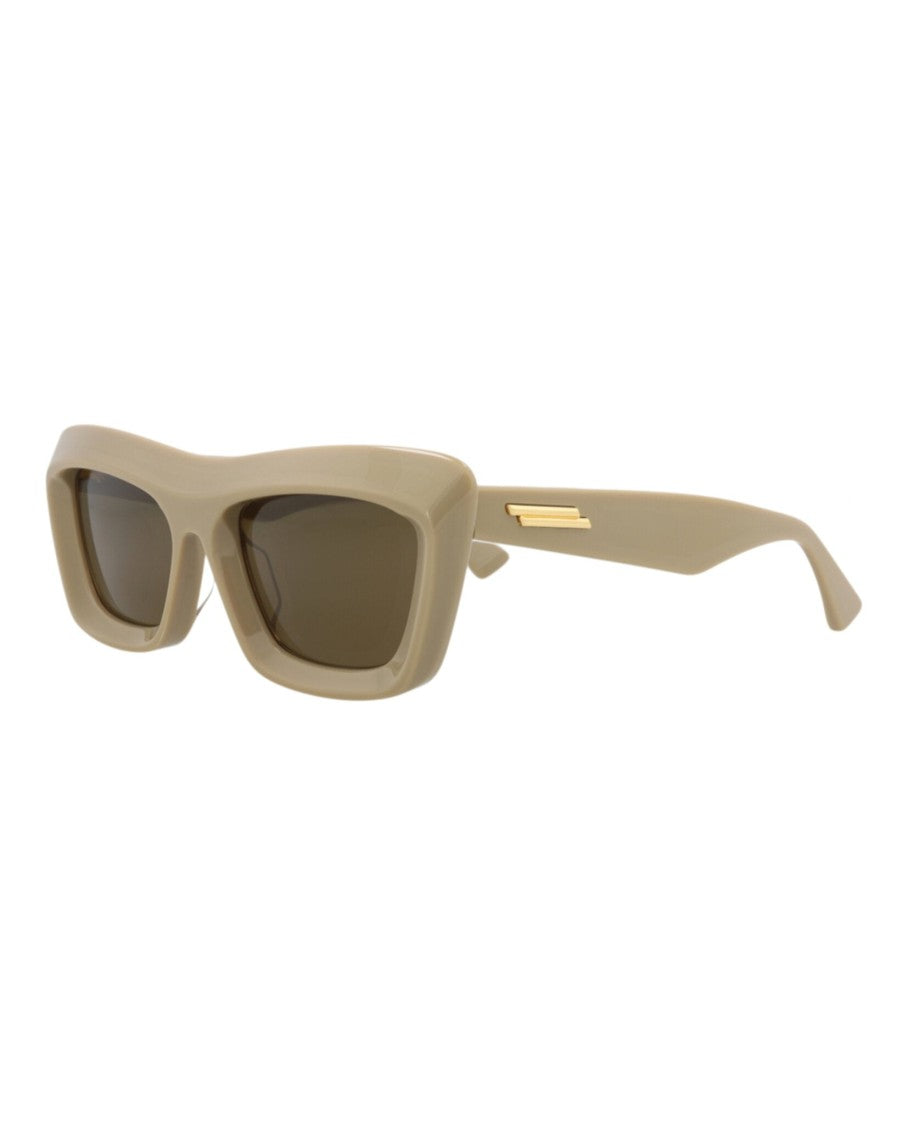 Bottega Veneta Square-Frame Recycled Acetate Sunglasses