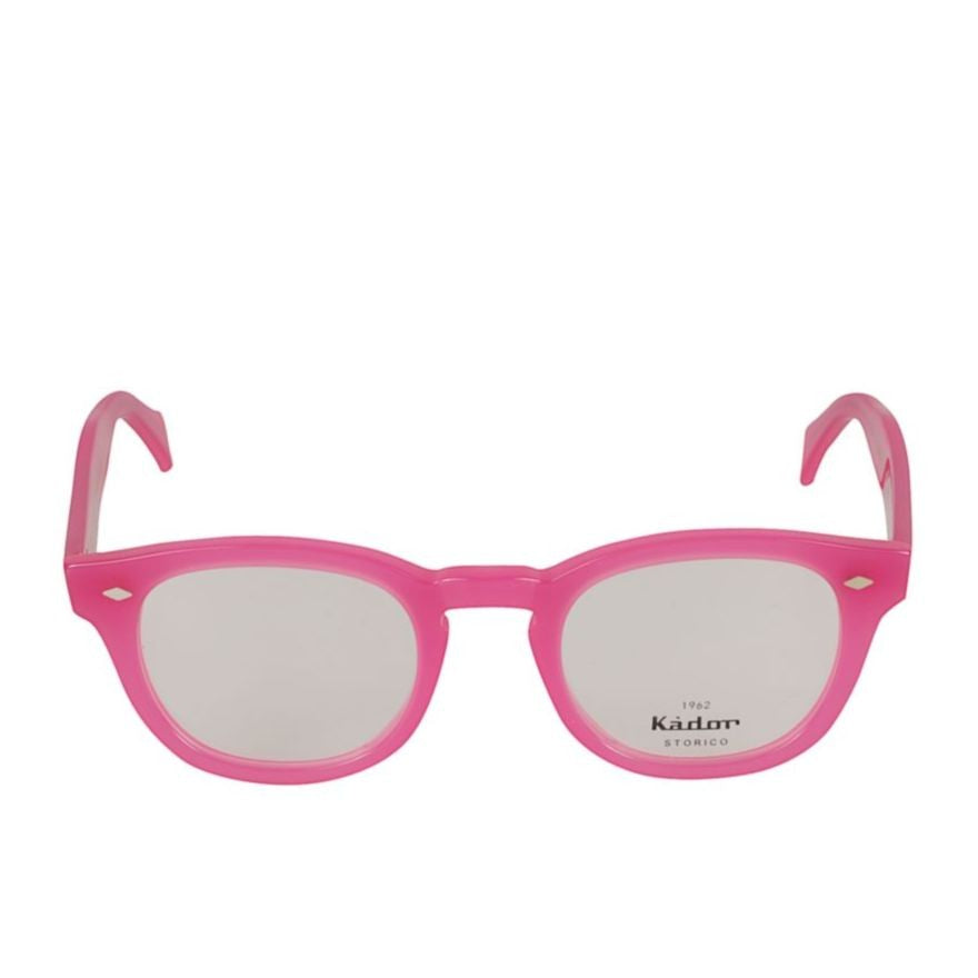 Kador Woody Cal 49 Translucent Pink Rounded Sunglasses