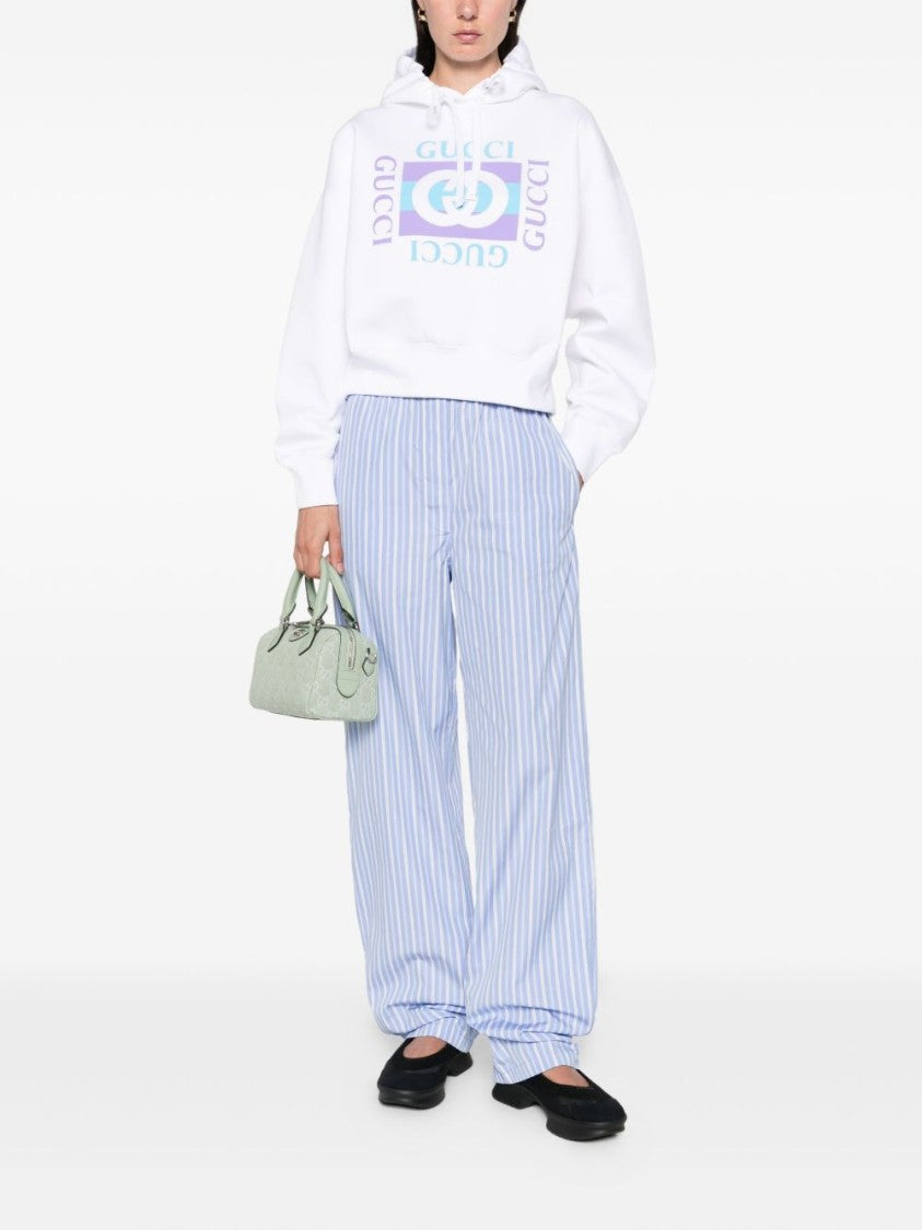 Gucci Hooded Sweatshirt With Print