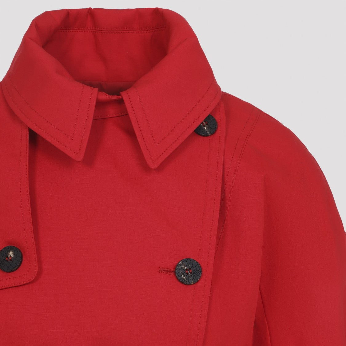 Jacquemus The Citta Red Cotton Trench