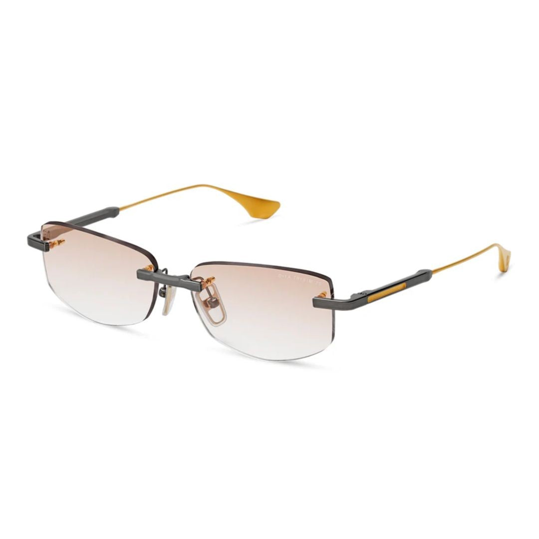 Dita Trysim.75 Rimless Sunglasses With Rectangular Gradient Lenses