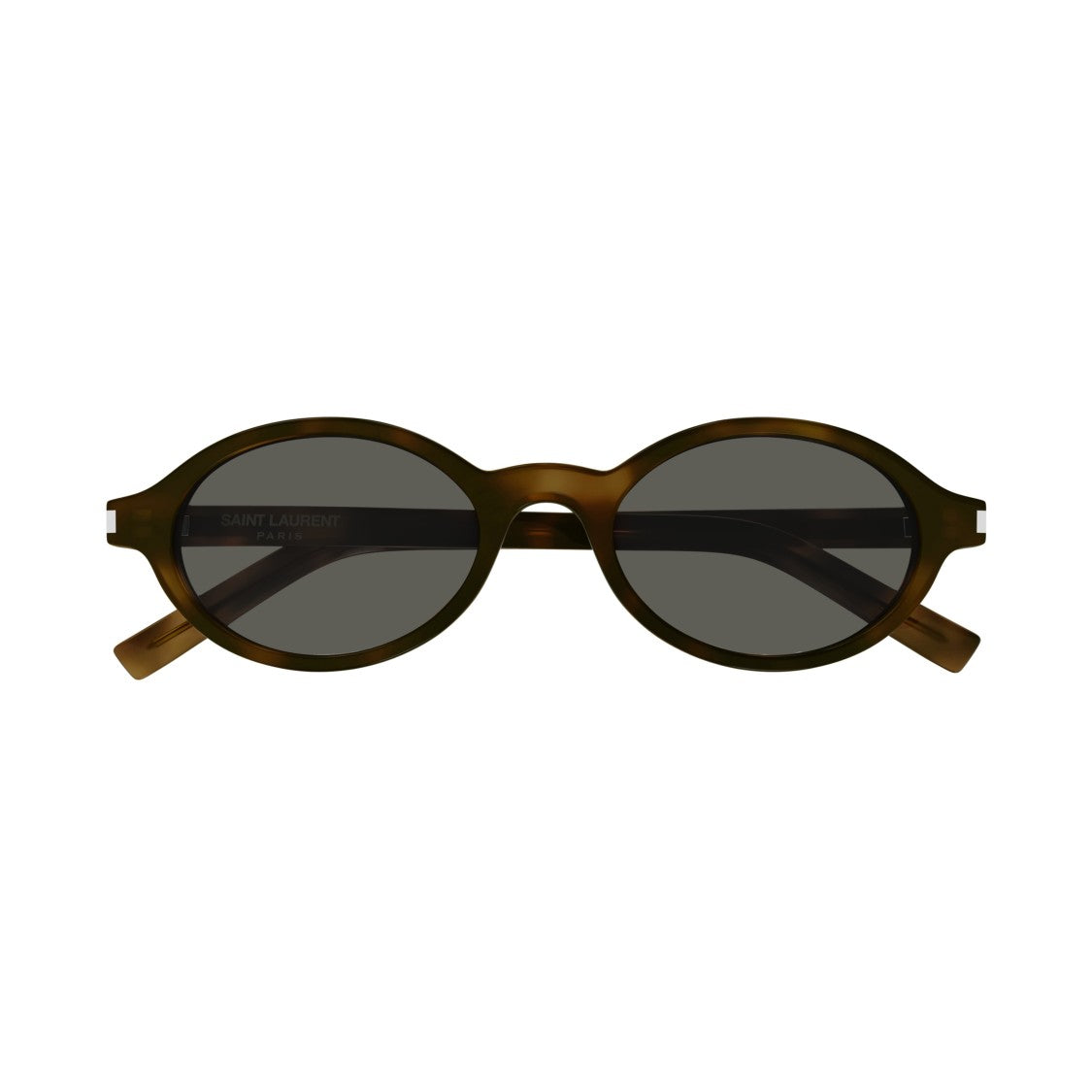 Saint Laurent Rounded Tortoiseshell Frame Saint Laurent Sunglasses