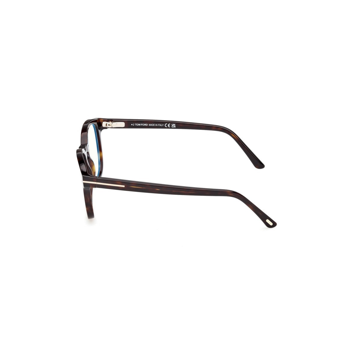 Tom Ford Ft5532-B Tortoiseshell Acetate Square Frame Eyeglasses