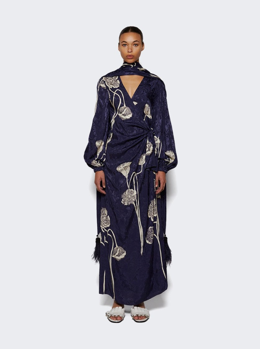 Johanna Ortiz Spiritual Connections Wrap Dress