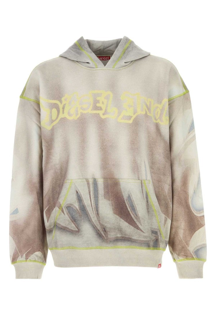 Diesel Printed Cotton Sweatshirt