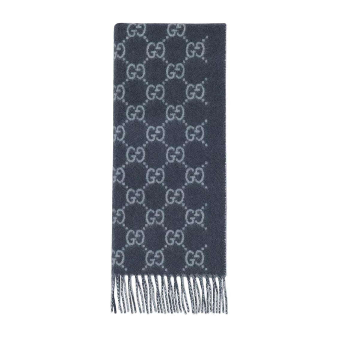 Gucci Blue Sc New Canvy Scarf