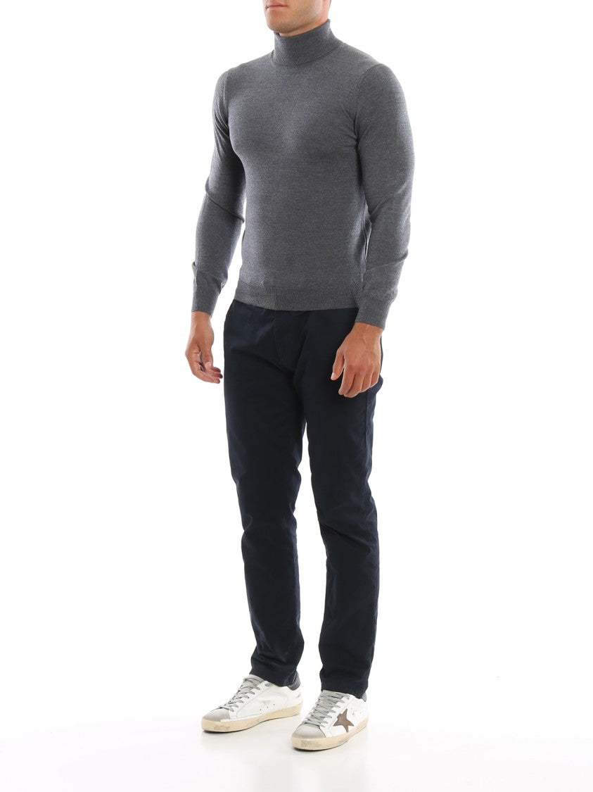 Paolo Fiorillo Capri Tailored Neutral Trousers With Subtle Detailing