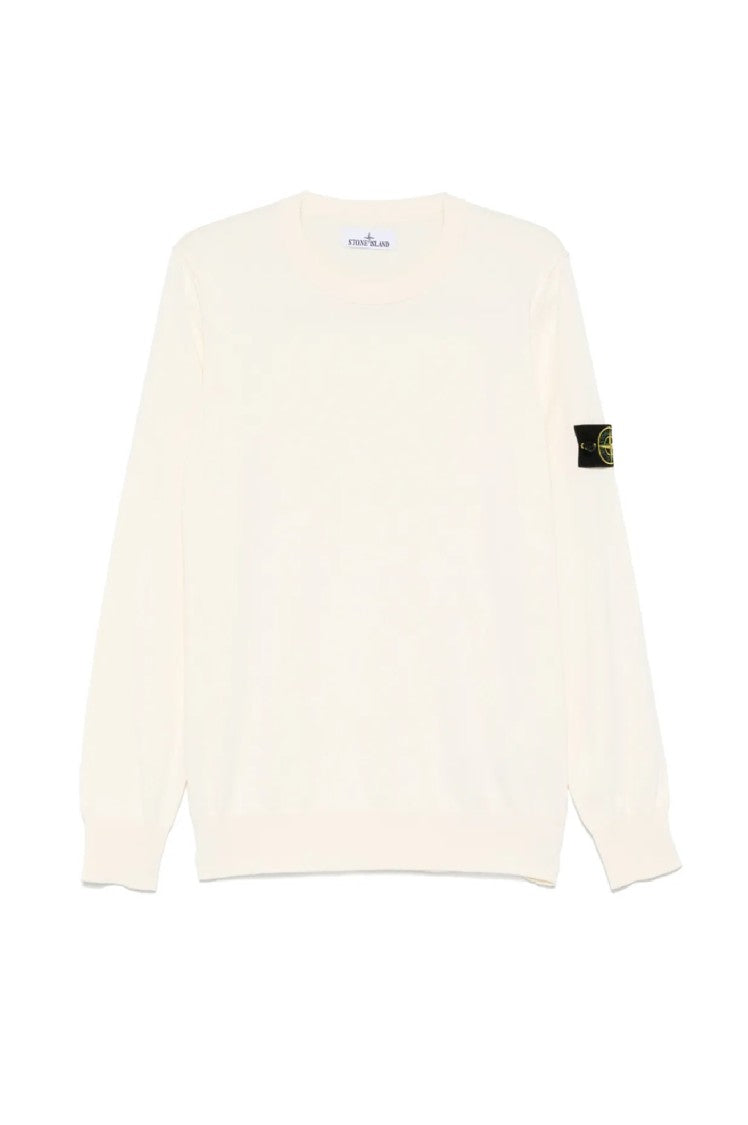 Stone Island Long-Sleeved Crew Neck Sweater