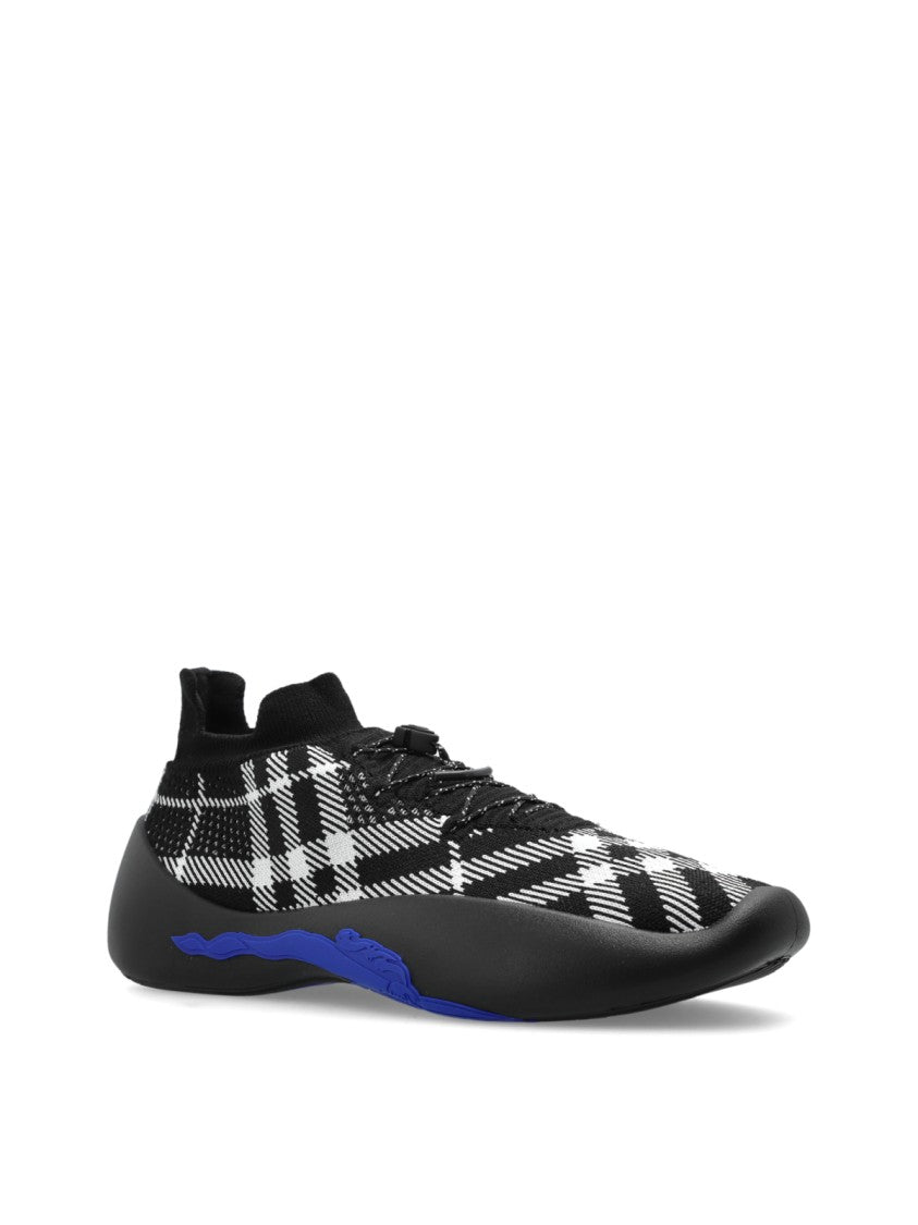 Burberry Neptune Check Logo Sneakers
