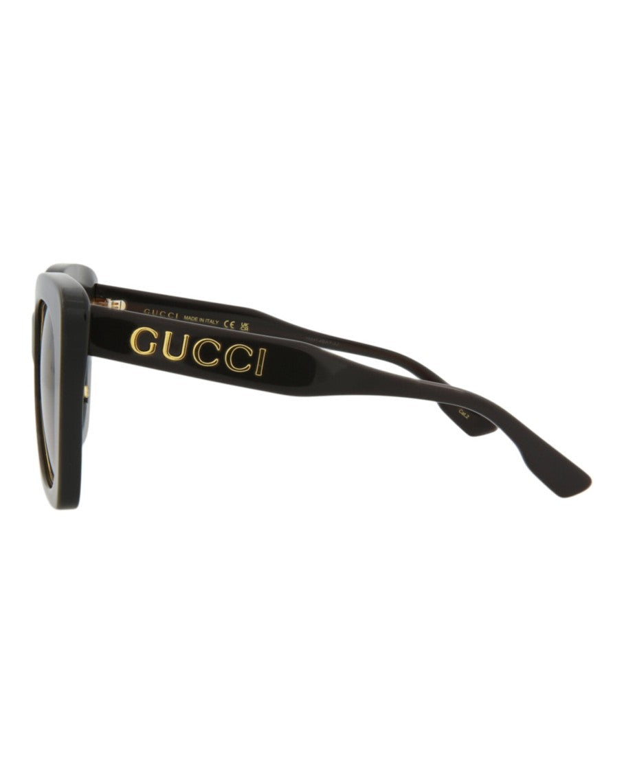 Gucci Square/Rectangle-Frame Acetate Sunglasses