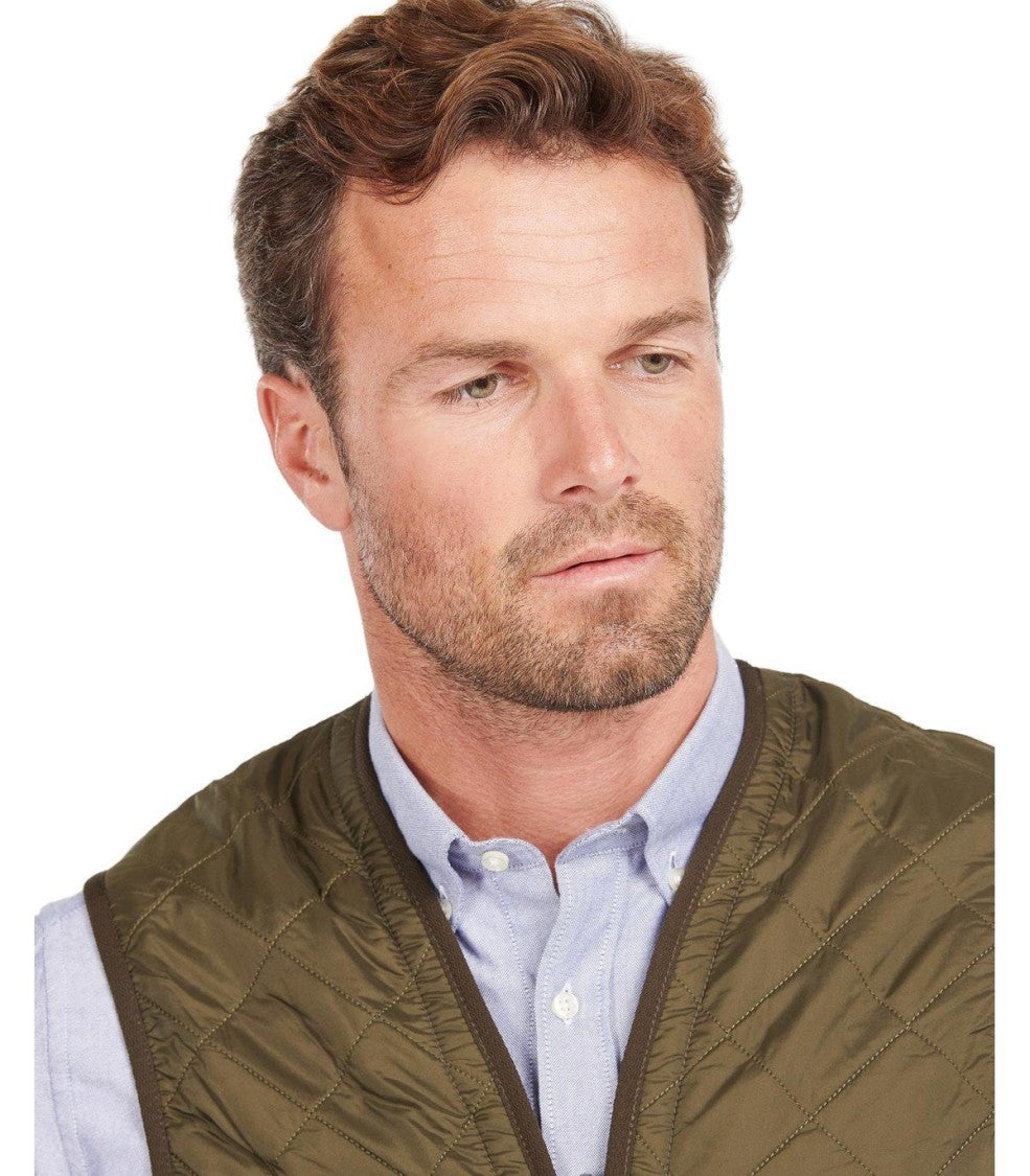 Barbour Polarquilt Liner Olive Green Vest