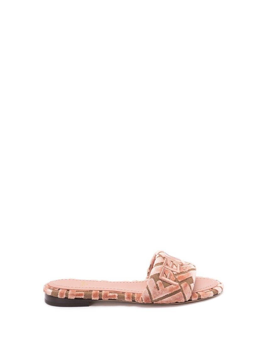 Fendi `Ff` Slides