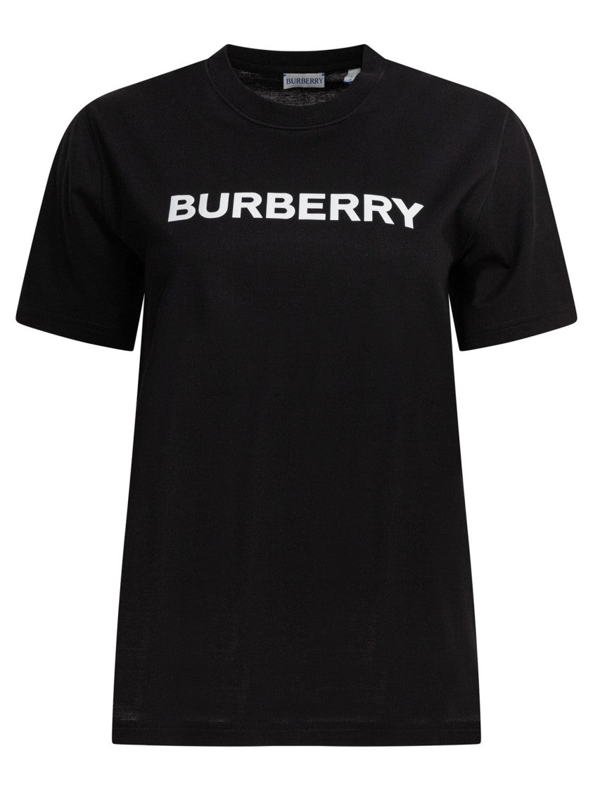 Burberry Crew-Neck T-Shirt With Iconic Logo Detail
