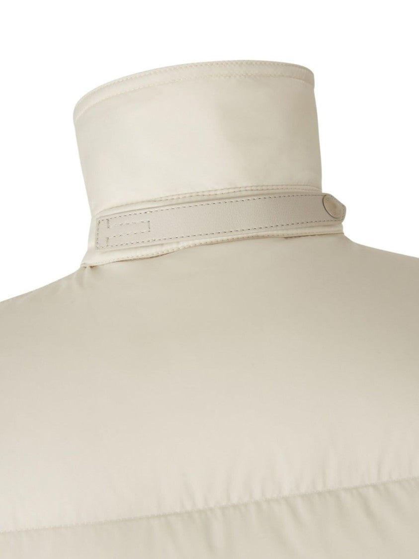 Tom Ford Quilted Down Jacket With Shirt Collar