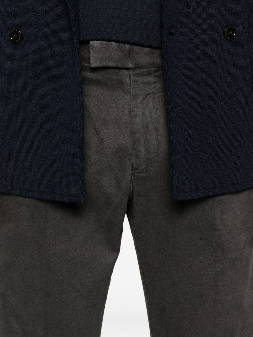 Pt Torino Tailored Grey Trousers