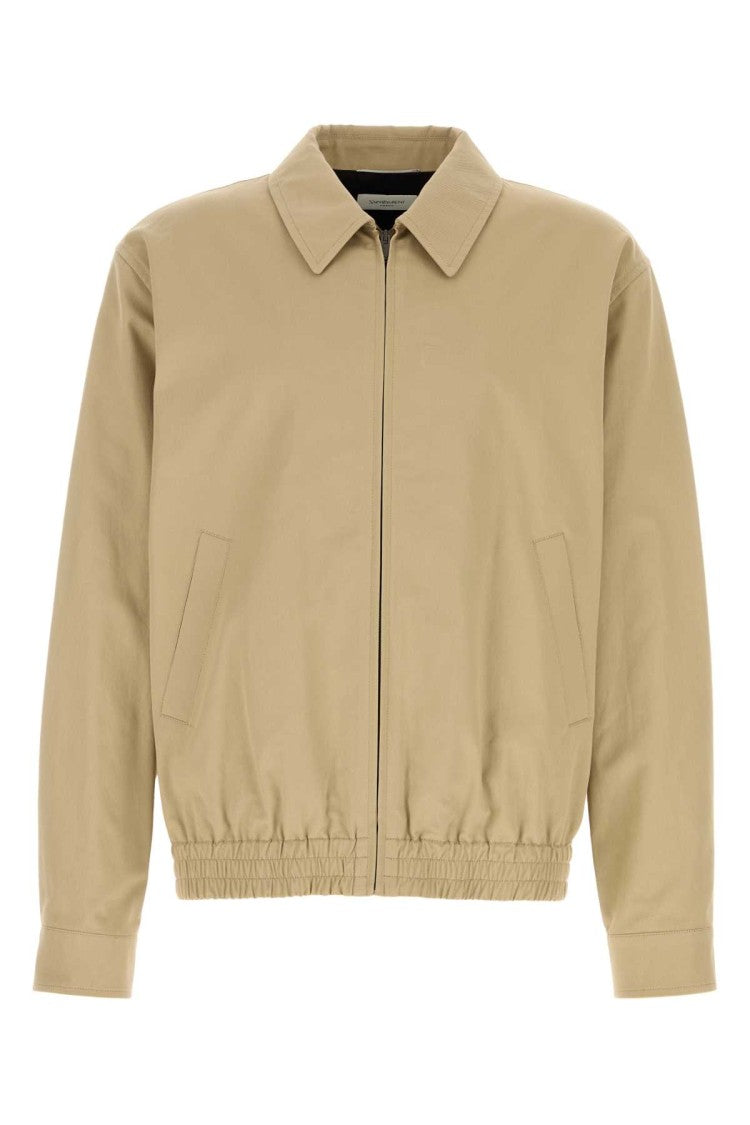 Saint Laurent Beige Gabardine Jacket