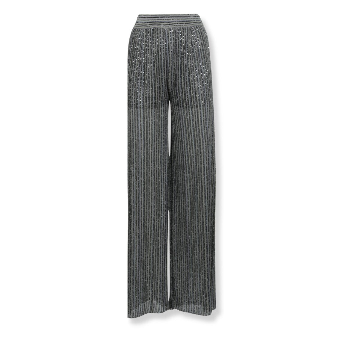 Missoni Wide-Leg Palazzo Pants With Elastic Waistband