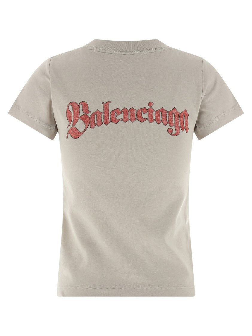 Balenciaga Logo Print T-Shirt