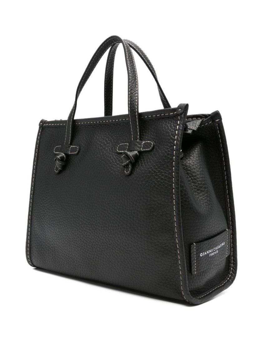 Gianni Chiarini Vitello Leather Structured Shopper Bag