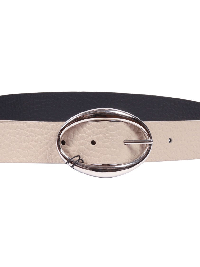Claudio Orciani Reversible Textured Leather Belt