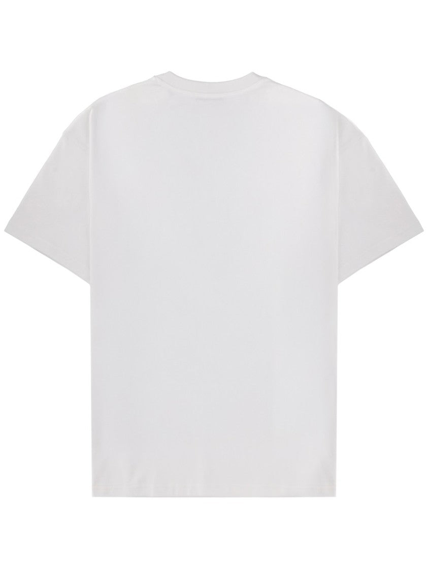 Givenchy Arched Logo Crew Neck Cotton T-Shirt