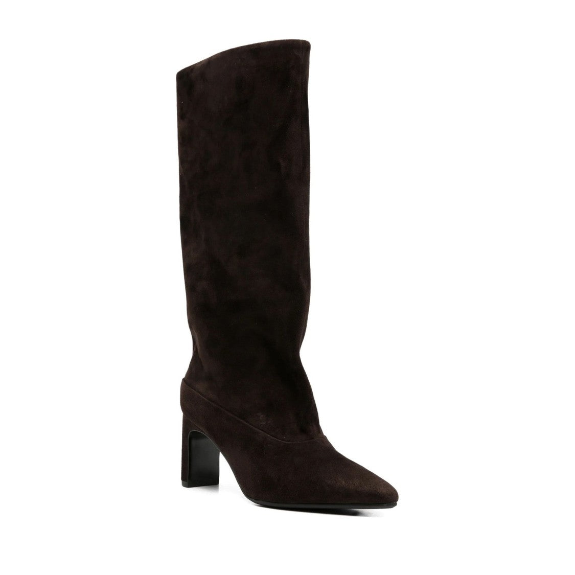 Adrianna Feretti Brown Pointed Toe Suede Boots