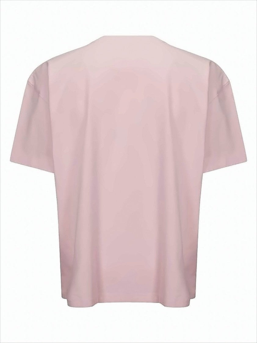 Acne Studios Boxy Crop Top With Bold Lettering