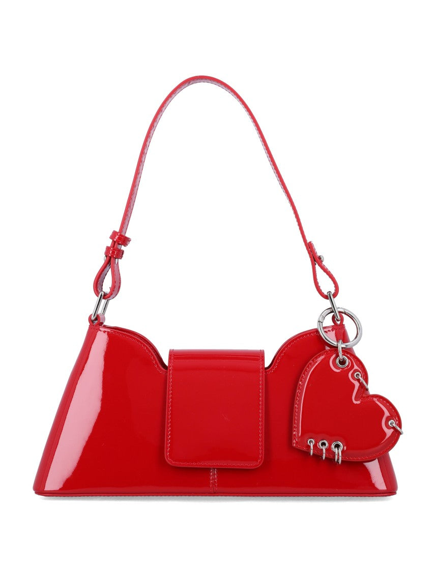 Justine Clenquet Marla Patent Shoulder Bag
