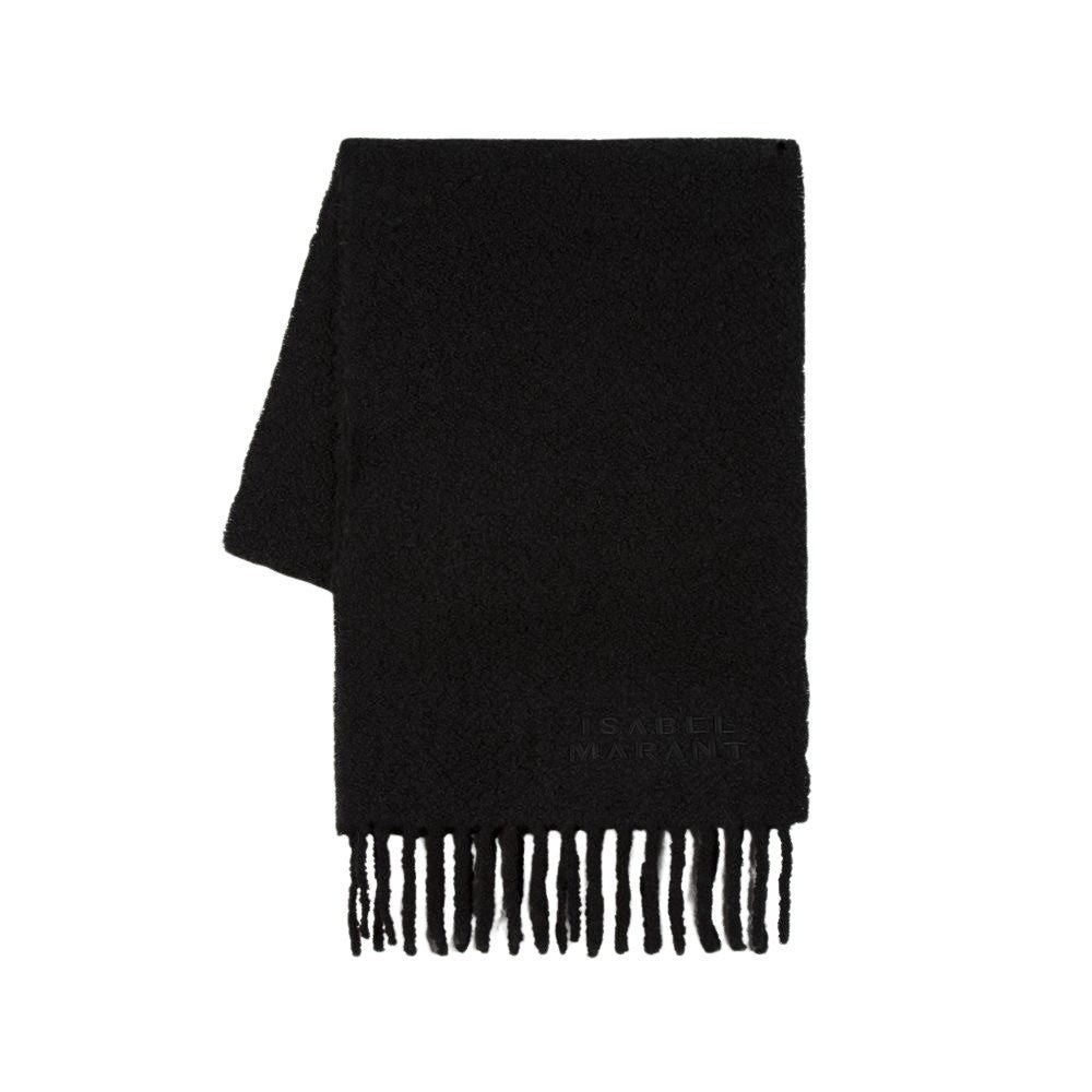 Isabel Marant Fouzy Gd Scarf - Wool - Black