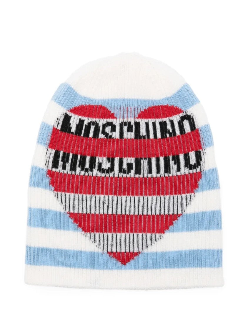 Moschino Structured Wide-Brim Hat With Design