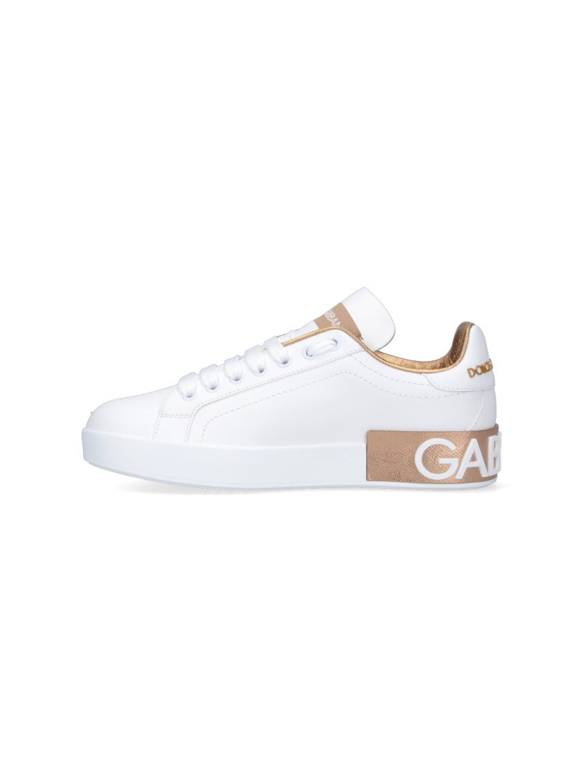 Dolce & Gabbana "Portofino" Sneakers – White