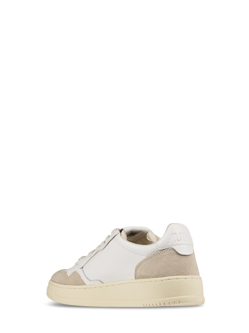 Autry Low-Top Sneakers With Leather And Suede Accents
