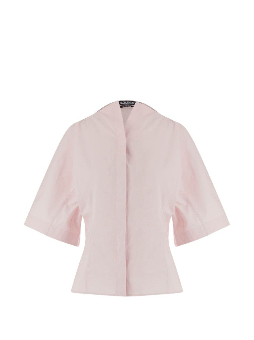 Jacquemus Minimalist Crew Neck Short Sleeve Top
