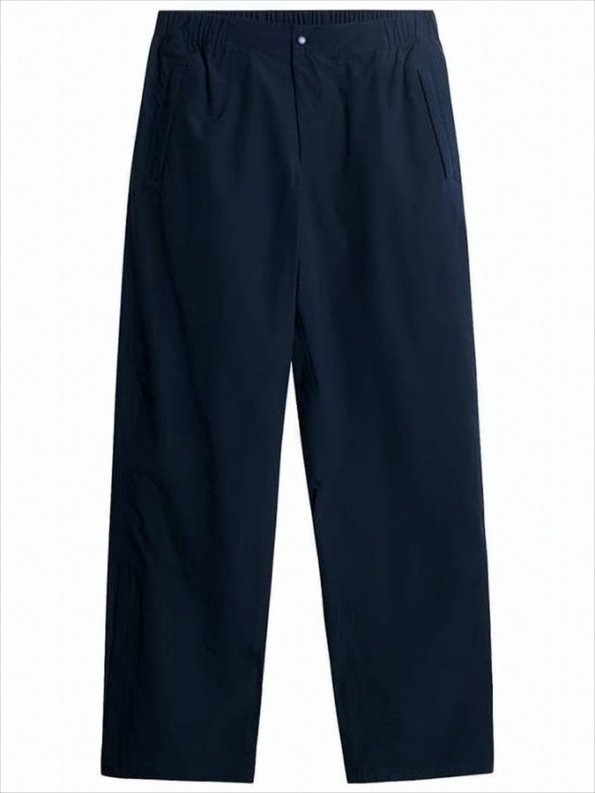 J Lindeberg Straight-Leg Blue Pants With Minimalist Design