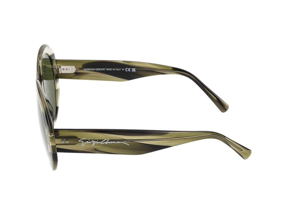 Giorgio Armani Sunglasses 0Ar8174 59522A Striped Green 53/21/140