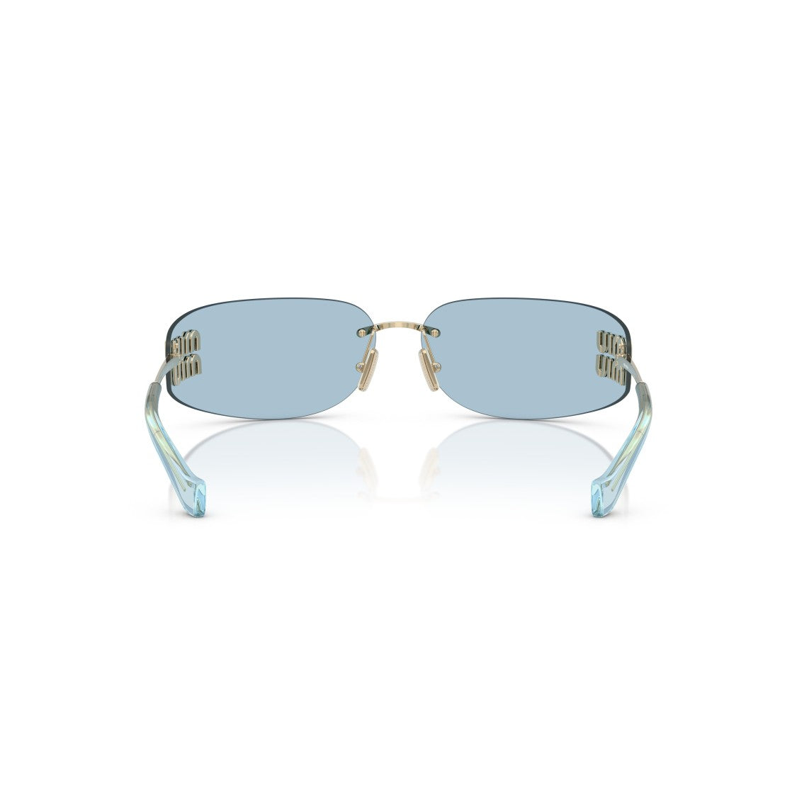 Miu Miu 0Mu A51s Rimless Rectangular Sunglasses