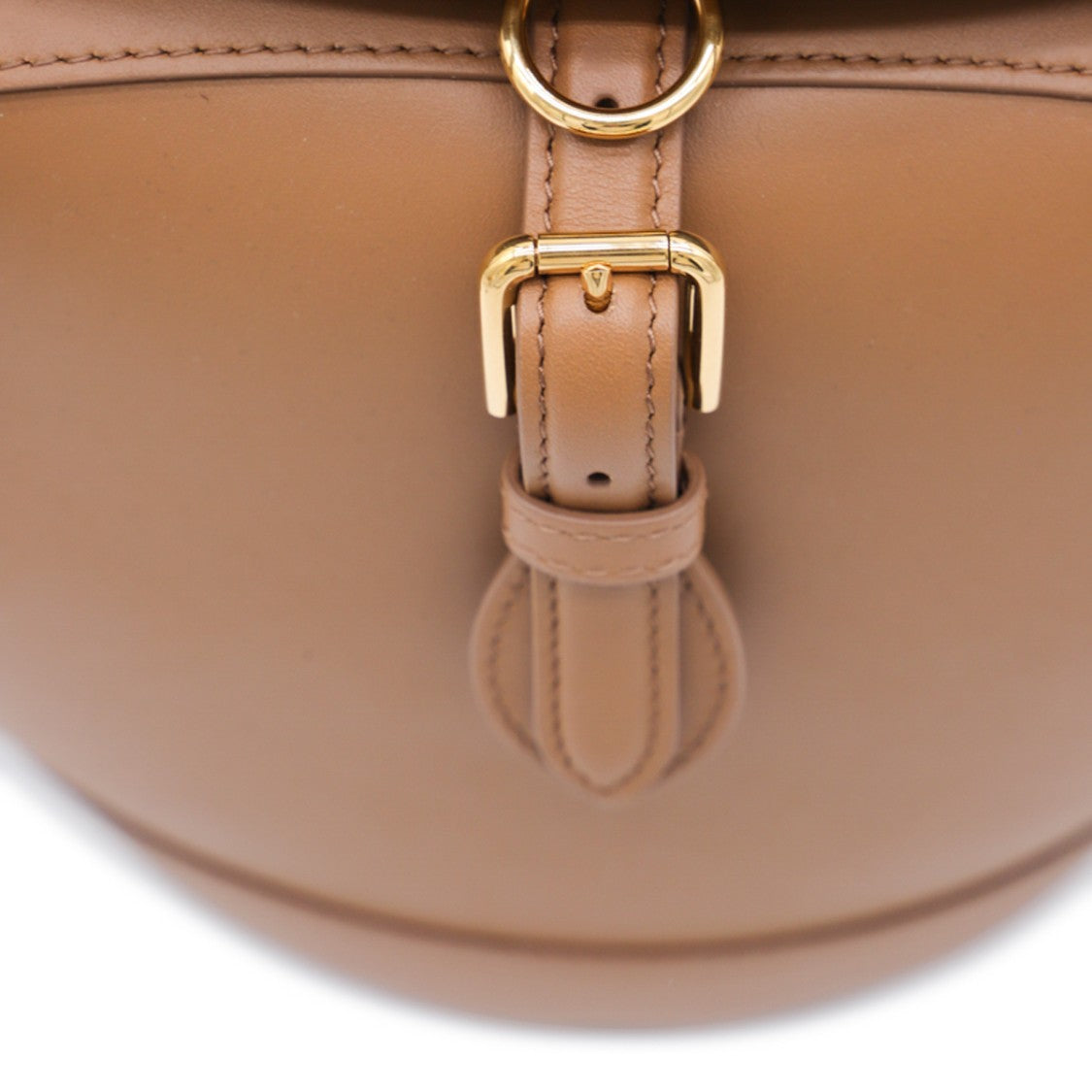 Dolce & Gabbana Brown Leather Capri Satchel