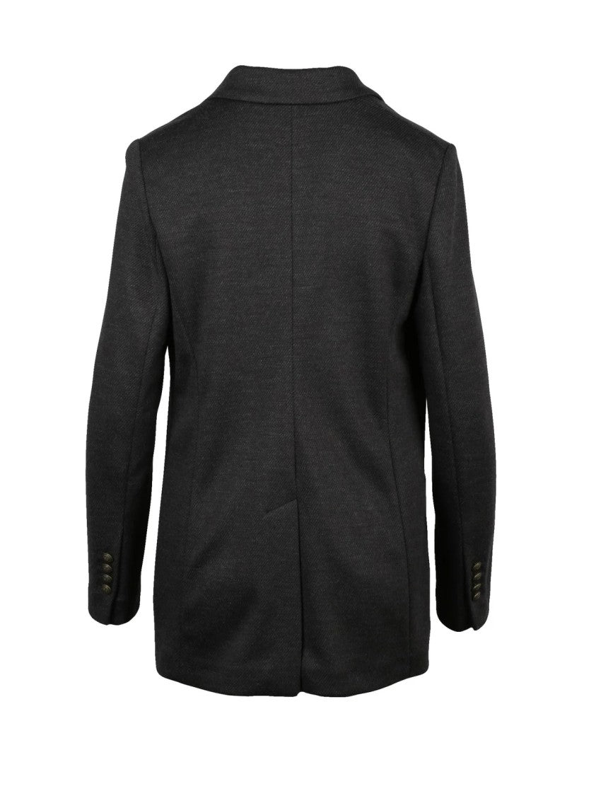Circolo 1901 Double-Breasted Blazer With Classic Lapel And Unlined Design
