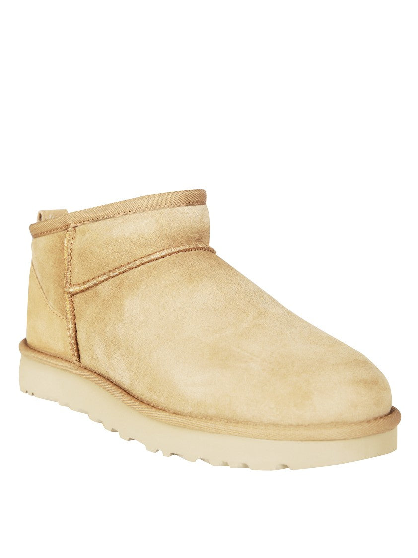Ugg Classic Ultra Mini Suede Low-Cut Ankle Boots