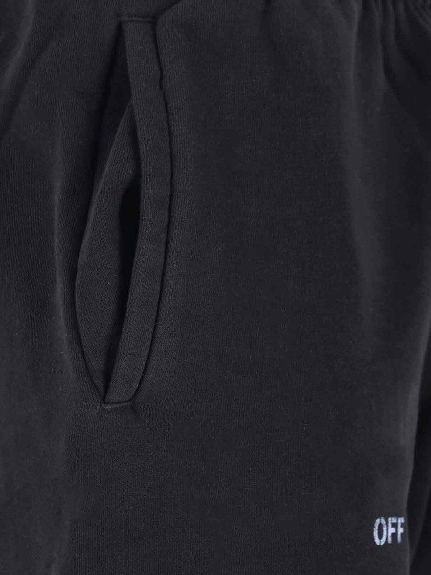 Off-White Stencil Arrow Track Pants – Black