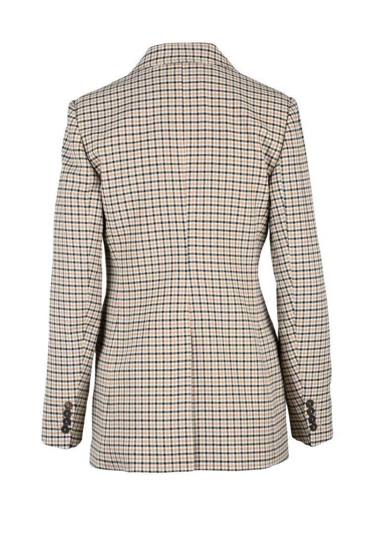 Max Mara Farnese Double-Breasted Jacket - Beige/Brown