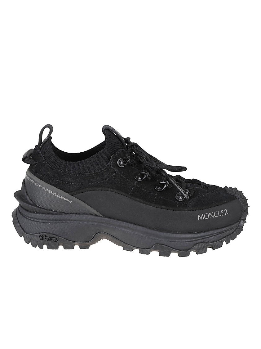 Moncler Trailgrip Lite3 Sneakers With Nubuck And Suede Finish